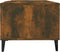 vidaXL - Salontafel - 102x50x40 - cm - bewerkt - hout - gerookt - eikenkleurig