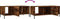 vidaXL - Salontafel - 102x50x40 - cm - bewerkt - hout - gerookt - eikenkleurig