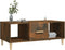 vidaXL - Salontafel - 102x50x40 - cm - bewerkt - hout - gerookt - eikenkleurig