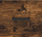 vidaXL - Salontafel - 102x50x40 - cm - bewerkt - hout - gerookt - eikenkleurig