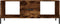 vidaXL - Salontafel - 102x50x40 - cm - bewerkt - hout - gerookt - eikenkleurig