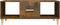 vidaXL - Salontafel - 102x50x40 - cm - bewerkt - hout - gerookt - eikenkleurig