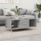 vidaXL - Salontafel - 102x50x40 - cm - bewerkt - hout - grijs - sonoma - eikenkleurig