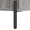 vidaXL - Salontafel - 102x50x40 - cm - bewerkt - hout - grijs - sonoma - eikenkleurig