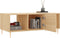 vidaXL - Salontafel - 102x50x40 - cm - bewerkt - hout - sonoma - eikenkleurig