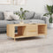 vidaXL - Salontafel - 102x50x40 - cm - bewerkt - hout - sonoma - eikenkleurig