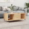 vidaXL - Salontafel - 102x50x40 - cm - bewerkt - hout - sonoma - eikenkleurig