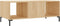 vidaXL - Salontafel - 102x50x40 - cm - bewerkt - hout - sonoma - eikenkleurig