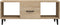vidaXL - Salontafel - 102x50x40 - cm - bewerkt - hout - sonoma - eikenkleurig