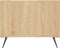 vidaXL - Salontafel - 102x50x40 - cm - bewerkt - hout - sonoma - eikenkleurig