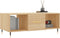 vidaXL - Salontafel - 102x50x40 - cm - bewerkt - hout - sonoma - eikenkleurig