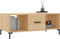 vidaXL - Salontafel - 102x50x40 - cm - bewerkt - hout - sonoma - eikenkleurig