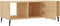vidaXL - Salontafel - 102x50x40 - cm - bewerkt - hout - sonoma - eikenkleurig