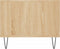 vidaXL - Salontafel - 102x50x40 - cm - bewerkt - hout - sonoma - eikenkleurig