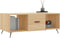 vidaXL - Salontafel - 102x50x40 - cm - bewerkt - hout - sonoma - eikenkleurig