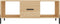 vidaXL - Salontafel - 102x50x40 - cm - bewerkt - hout - sonoma - eikenkleurig