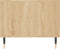 vidaXL - Salontafel - 102x50x40 - cm - bewerkt - hout - sonoma - eikenkleurig