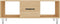 vidaXL - Salontafel - 102x50x40 - cm - bewerkt - hout - sonoma - eikenkleurig