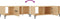 vidaXL - Salontafel - 102x50x40 - cm - bewerkt - hout - sonoma - eikenkleurig