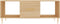 vidaXL - Salontafel - 102x50x40 - cm - bewerkt - hout - sonoma - eikenkleurig