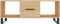 vidaXL - Salontafel - 102x50x40 - cm - bewerkt - hout - sonoma - eikenkleurig