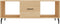 vidaXL - Salontafel - 102x50x40 - cm - bewerkt - hout - sonoma - eikenkleurig
