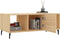 vidaXL - Salontafel - 102x50x40 - cm - bewerkt - hout - sonoma - eikenkleurig