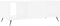 vidaXL - Salontafel - 102x50x40 - cm - bewerkt - hout - wit