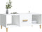 vidaXL - Salontafel - 102x50x40 - cm - bewerkt - hout - wit
