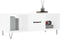 vidaXL - Salontafel - 102x50x40 - cm - bewerkt - hout - wit