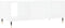 vidaXL - Salontafel - 102x50x40 - cm - bewerkt - hout - wit