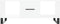 vidaXL - Salontafel - 102x50x40 - cm - bewerkt - hout - wit