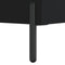 vidaXL - Salontafel - 102x50x40 - cm - bewerkt - hout - zwart