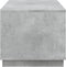 vidaXL - Salontafel - 102x50x44 - cm - bewerkt - hout - betongrijs