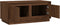vidaXL - Salontafel - 102x50x44 - cm - bewerkt - hout - bruin - eikenkleur