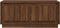 vidaXL - Salontafel - 102x50x44 - cm - bewerkt - hout - bruin - eikenkleur
