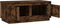 vidaXL - Salontafel - 102x50x44 - cm - bewerkt - hout - gerookt - eikenkleurig