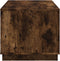 vidaXL - Salontafel - 102x50x44 - cm - bewerkt - hout - gerookt - eikenkleurig