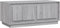 vidaXL - Salontafel - 102x50x44 - cm - bewerkt - hout - grijs - sonoma - eikenkleurig