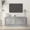 vidaXL - Salontafel - 102x50x44 - cm - bewerkt - hout - grijs - sonoma - eikenkleurig