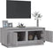 vidaXL - Salontafel - 102x50x44 - cm - bewerkt - hout - grijs - sonoma - eikenkleurig
