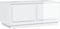 vidaXL - Salontafel - 102x50x44 - cm - bewerkt - hout - hoogglans - wit
