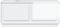 vidaXL - Salontafel - 102x50x44 - cm - bewerkt - hout - hoogglans - wit