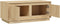 vidaXL - Salontafel - 102x50x44 - cm - bewerkt - hout - sonoma - eikenkleurig