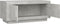 vidaXL - Salontafel - 102x50x45 - cm - bewerkt - hout - betongrijs