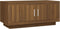 vidaXL - Salontafel - 102x50x45 - cm - bewerkt - hout - bruin - eikenkleur