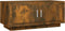 vidaXL - Salontafel - 102x50x45 - cm - bewerkt - hout - gerookt - eikenkleurig