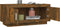 vidaXL - Salontafel - 102x50x45 - cm - bewerkt - hout - gerookt - eikenkleurig