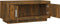 vidaXL - Salontafel - 102x50x45 - cm - bewerkt - hout - gerookt - eikenkleurig