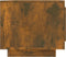 vidaXL - Salontafel - 102x50x45 - cm - bewerkt - hout - gerookt - eikenkleurig